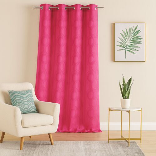 Rideau Jacquard Print Cercle Design