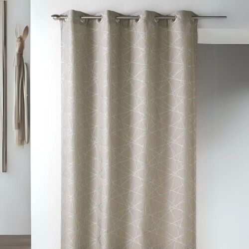 Rideau En Jacquard À Imprimés Design