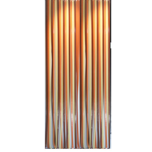 Rideau De Porte À Lanières Colorées