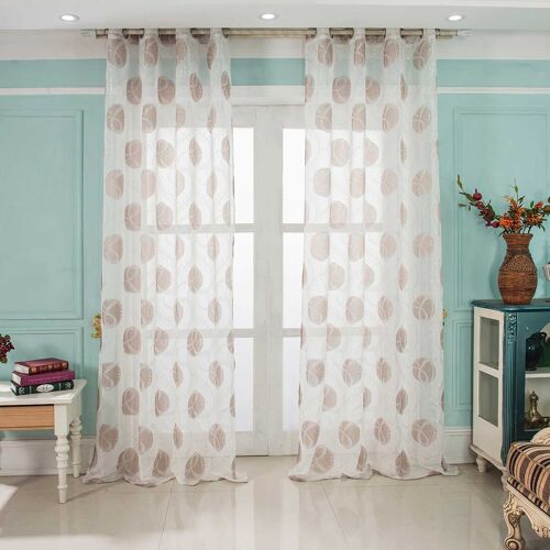 Paire De Voilages "Coquillages"