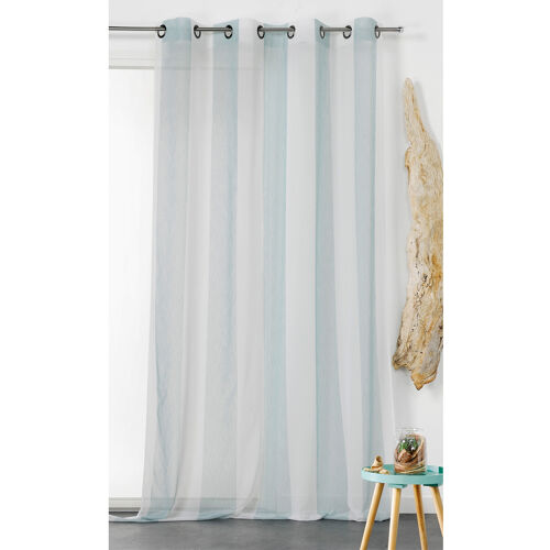 Voilage À Rayures Verticales Colorées