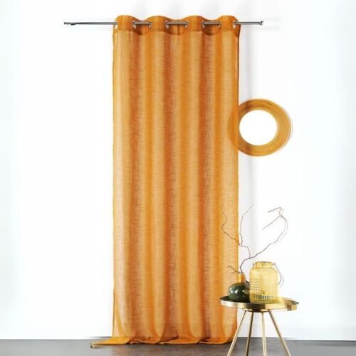 Voilage Uni Et Tamisant Julie