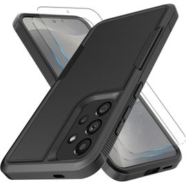 LORANKA-Coque pour Samsung A53 5G, [3 m de protection de qualité militaire contre les chutes] [antidérapant] [2 protections d'écran TPE HD] Coque intégrale résistante aux chocs pour Samsung Galaxy A5