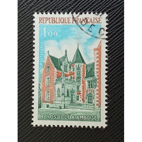 Timbre France Yt 1759 Le Clos-Lucé À Amboise 1973