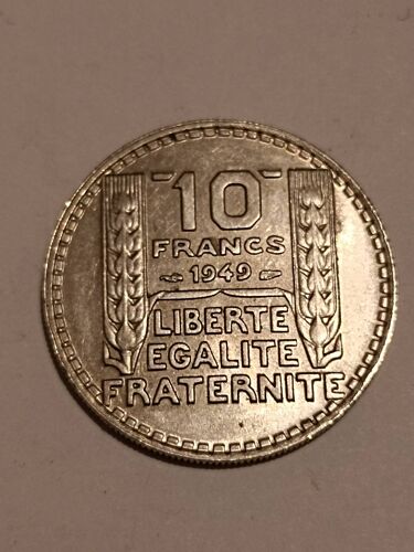 Pièce De 10 Francs Turin En Argent De 1949