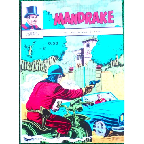 Mandrake N° 156 - Hebdomadaire Du 21 Mars 1968 - La Statue Somnambule