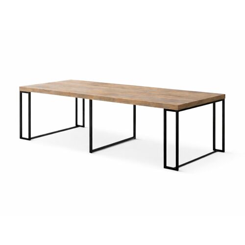 Table extensible 10-12 personnes effet bois 300cm KAMA