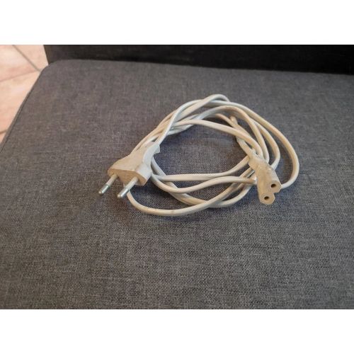 Câble d'alimentation 2 broches