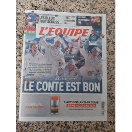 L'Equipe  16 Février 2026 / Spécial Jo 2026 Milan Cortina Biathlon Top Brignone