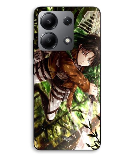 Coque Pour Xiaomi Redmi Note 13 4G Attaque titans levi ackerman Maniacase