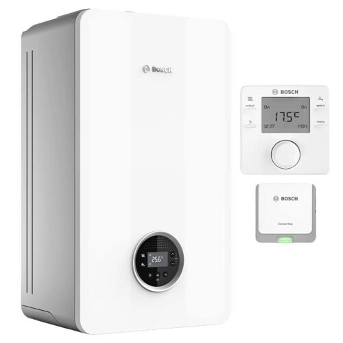Bosch GC4300iW 24/25 C 23 horizontale/verticale Sans réservoir (instantané) Système de chauffe-eau combiné Blanc