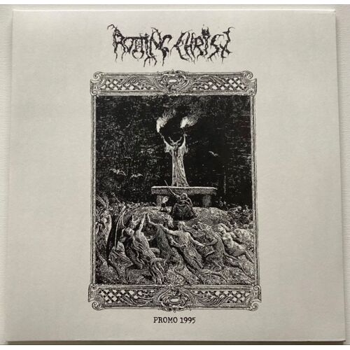 Rotting Christ - Promo 95 - Lp - Splatter Milk / Red / Black - 600ex - 1995/21 - Greece Press