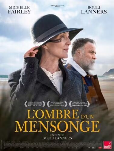 LOmbre DUn Mensonge - Affiche Originale De Cinéma - Format 120x160 Cm - Un Film De Tim Mielants Avec Michelle Fairley, Bouli Lanners, Cal Macaninch, Clovis Cornillac - Année 2022