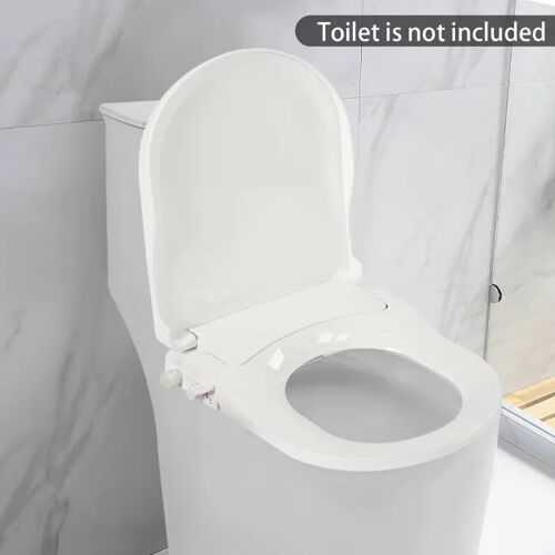 Siège WC Bidet Non Électrique – Double Buse Lavage Féminin et Arrière – Fermeture Douce