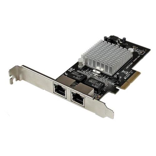 StarTech.com Carte Réseau PCI Express 2 Ports Gigabit Ethernet 10/100/1000 avec Chipset Intel i350