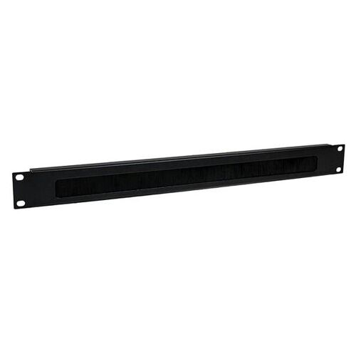 StarTech.com Panneau Gestion de Câbles Horizontal pour Racks de Serveurs 1U - Passe Câbles avec Brosse