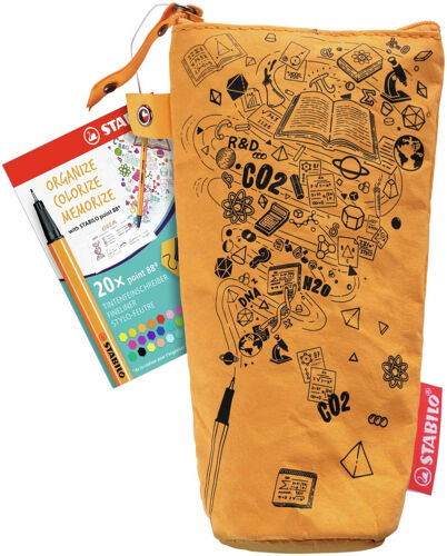 Feutre D'écriture Assortis Point 88 X 20 Avec Trousse Stabilo