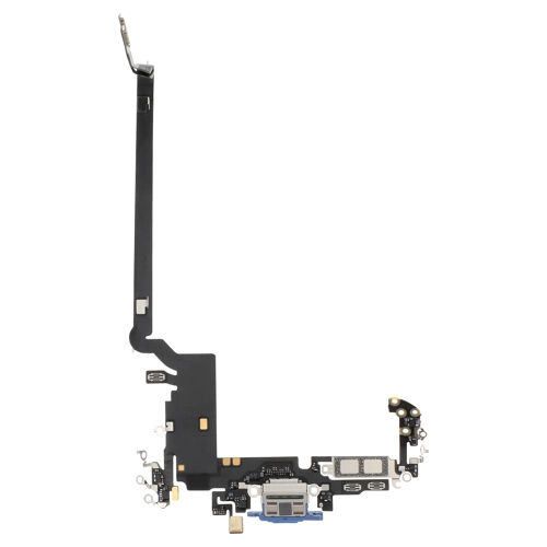 Connecteur de Charge USB-C pour iPhone 17 Pro Max avec Microphone Intégré Bleu