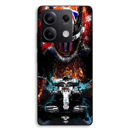 Coque Pour Xiaomi Redmi Note 13 5G Lewis Hamilton Mercedes 44 Maniacase