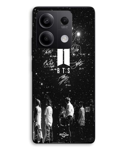 Coque Pour Xiaomi Redmi Note 13 5G Bts signature nuit etoilé Maniacase