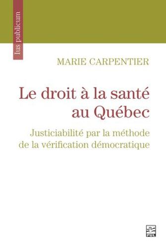 Le Droit À La Santé Au Québec