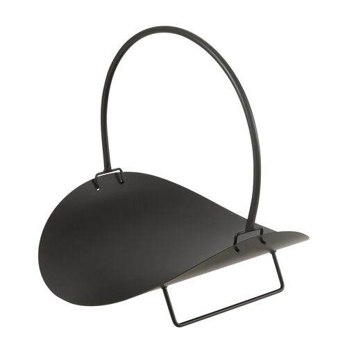 Panier à bûches en métal