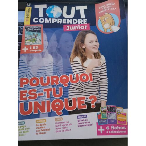 Tout Comprendre Junior 116 Pourquoi Es-Tu Unique?