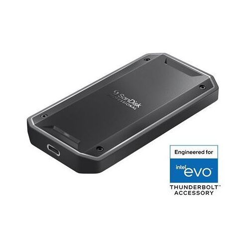 SanDisk Professional PRO-G40 - SSD - 4 To - externe (portable) - USB 3.2 Gen 2 / Thunderbolt 3 (USB-C connecteur) - noir