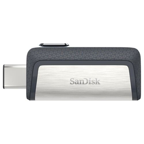 Clé USB 3.1 Type C SanDisk Ultra Dual 16Go Argent - Double connecteur USB Type-C et Type-A