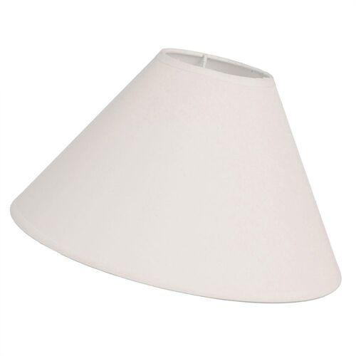 Abat-Jour Conique Beige Hauteur 18.5 Cm