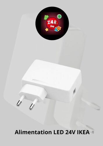 Alimentation LED 24V IKEA - Modèle ICPSW24-7-2 - 7W
