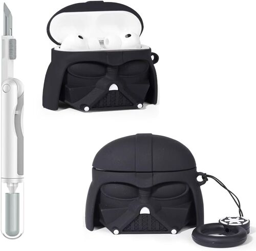 LORANKA-Coque pour AirPods Pro 3 | pour AirPods Pro 3ème génération 2025 | Coque en silicone | Design de peau de dessin animé 3D | avec kit de nettoyage | Protection complète | Étui pour écouteurs sa