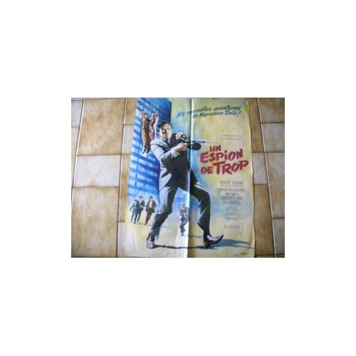 Affiche Cinéma Ch. Rau Un Espion De Trop