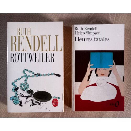 Lot Ruth Rendell : Heures Fatales + Rottweiler
