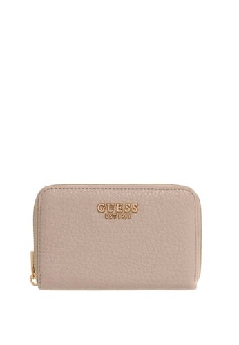 Guess Compagnon / Portefeuille Eco Ali Slg Small Zi Light Taupe BG950114