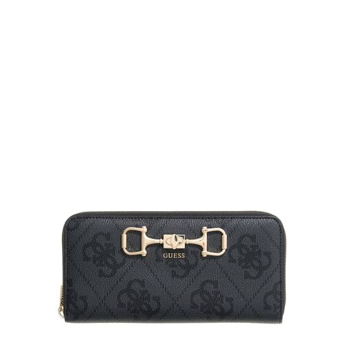 Guess Compagnon / Portefeuille Karnilla Logo Slg Lr Coal Logo OS9924146