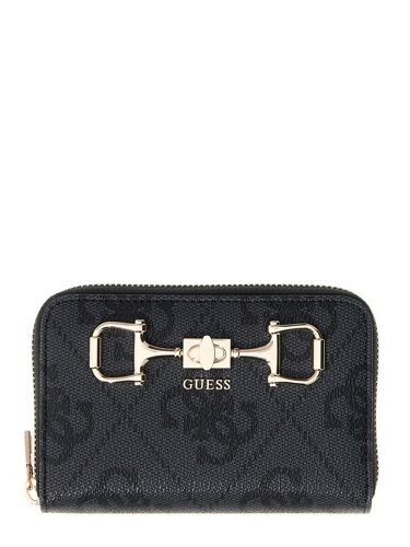 Guess Compagnon / Portefeuille Karnilla Logo Slg Lr Coal Logo OS992414