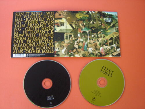 Pochette Cartonnée 2 Cd // Fleet Foxes *Bella Union 2008 ¤¤ 16 Titres