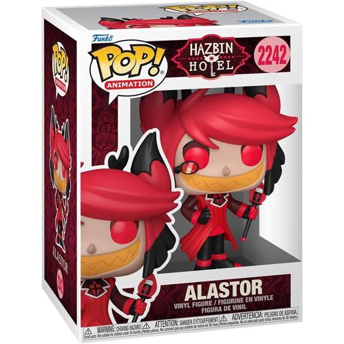 Figurine Funko Pop! | Hazbin Hotel | Alastor Ave Chance De Chase