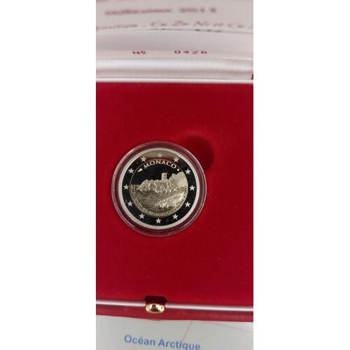 Pièce De Collection De 2euros Monegasque "Forteresse" Année 2015