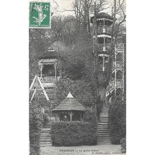 Carte Postale Le Plessis-Robinson (92) - Le Grand Arbre (1905)