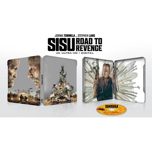 Sisu: Road To Revenge (Steelbook) [Ultra Hd] Ltd Ed, Steelbook, 4k Mastering, Digital Copy
