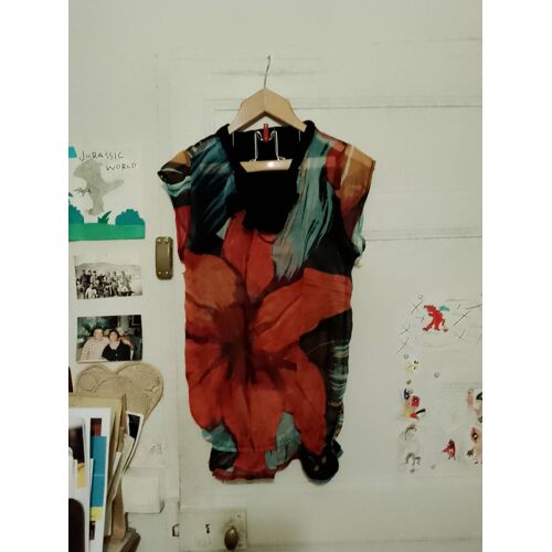 Top Translucide Multicolore 34 Xs Desigual.
