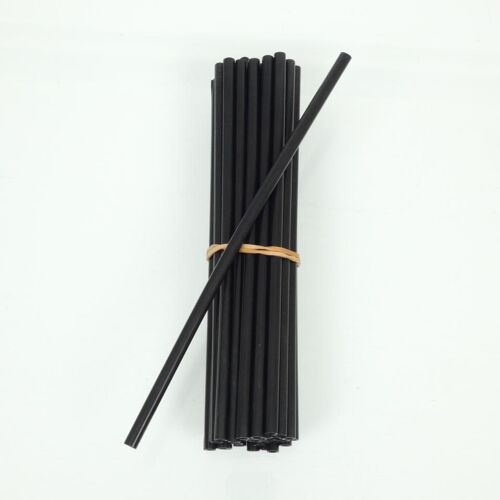 Kit 52 Couvre Rayon De Jante Noir L190mm Générique Pour Moto Cross Enduro Neuf