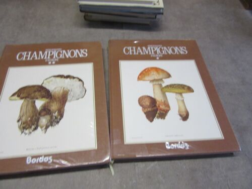 2 Vol 1 2 Champignons D Europe Par Henri Romagnesi Editions Bordas ' Exemplaire Sorti Bibliotheque