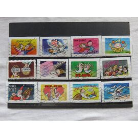 Lot De 90 Timbres France Autoadhésifs Oblitérés – Années 2000+, Beaux Cachets