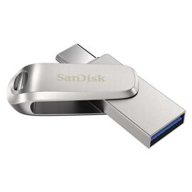 Clé USB SanDisk Ultra Dual Drive Luxe 256 Go USB 3.1 Gen 1 / USB-C argent