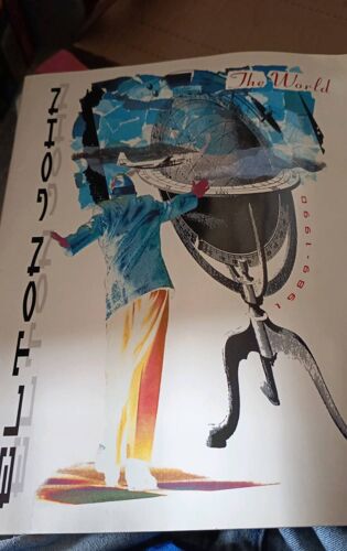 Elton John Programme Concert The World Tour 89