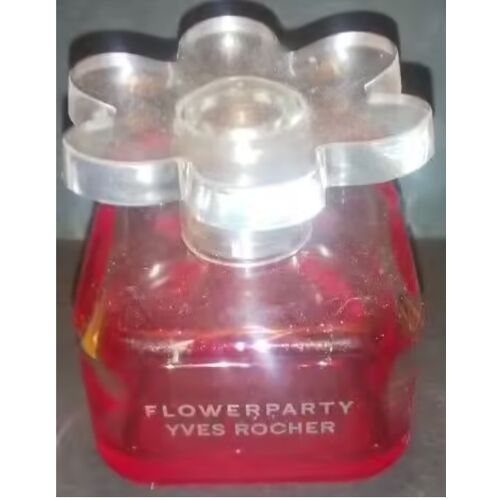 Flacon - Eau De Toilette - " Flowerparty " - Yves Rocher - Vide - 50 Ml