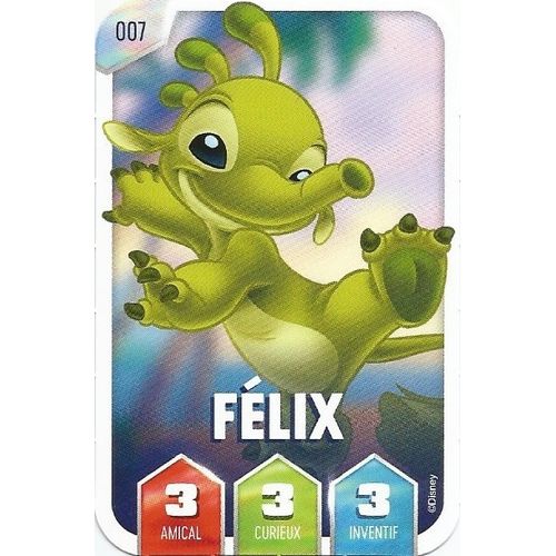 Carte Leclerc 2025 La Magie De Disney N° 007 07 7 Felix Félix
